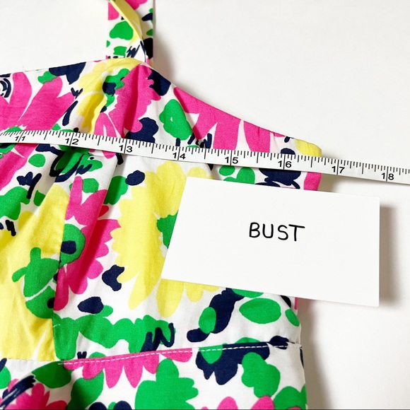 Lilly Pulitzer NWT Avaline Dress 10 Doodle Bug Daisy mini convertible strapless - Picture 8 of 12